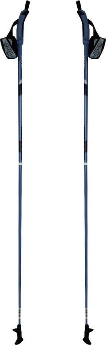 Martelaar metalen Generaliseren Exel Nordic Walker Walking poles vaste stok 130cm lichtblauw | bol.com