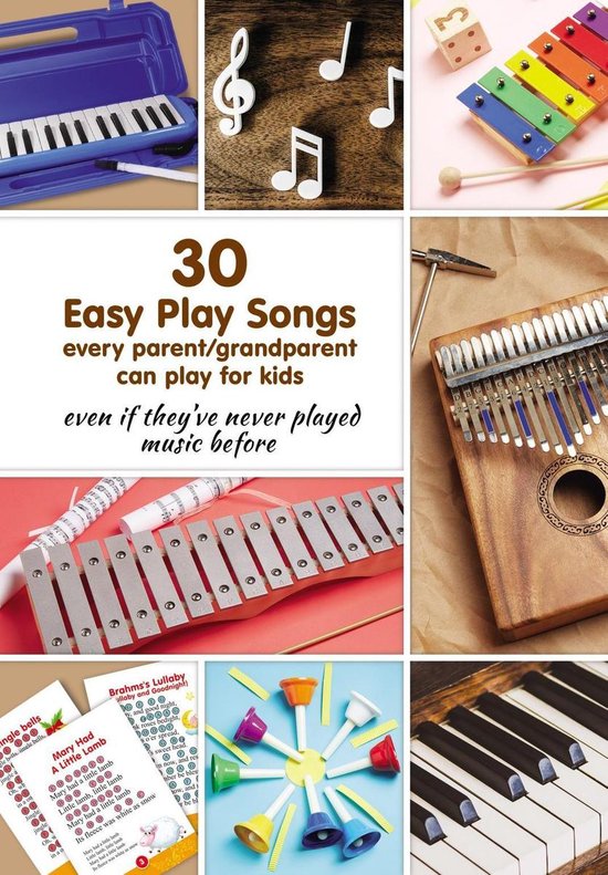 30 Easy Play Songs every parent/grandparent can play for kid ... - cover