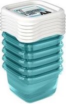 FOOD CONTAINER S/6   6X6X4 - 0,1 L MIA POLAR KEEEPER 30687