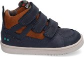 Bunnies JR Patrick Pit Jongens Hoge Sneakers - Blauw - Suède - Klittenband