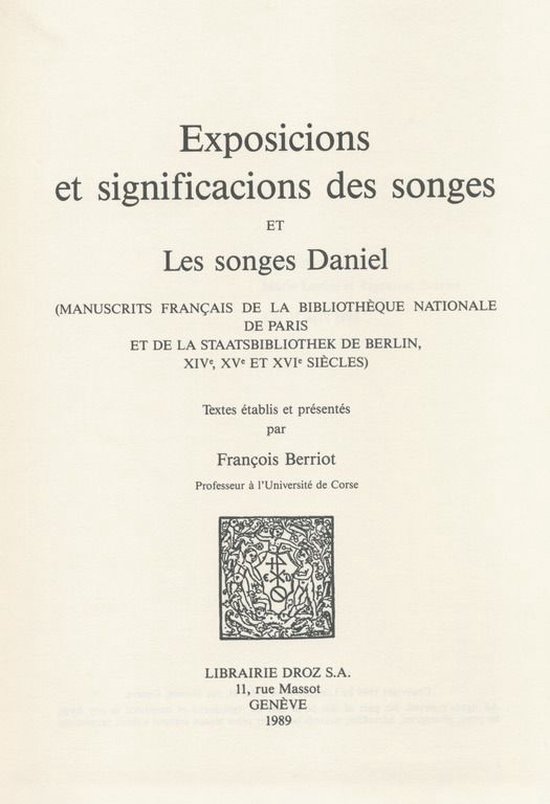 Travaux d'Humanisme et Renaissance - Exposicions et signific ... - cover