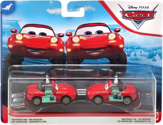 Mattel Cars Voertuigen Waitress Mia Waitress Tia Bol Com