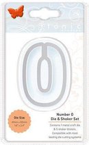 Tonic Studios Die - Essentials Number 0 Die and shaker set 2829E