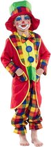 Rubie's Verkleedkostuum Clown Junior Maat 116 Multicolor/rood