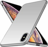 geschikt voor Apple iPhone X / Xs ultra thin case - zilver