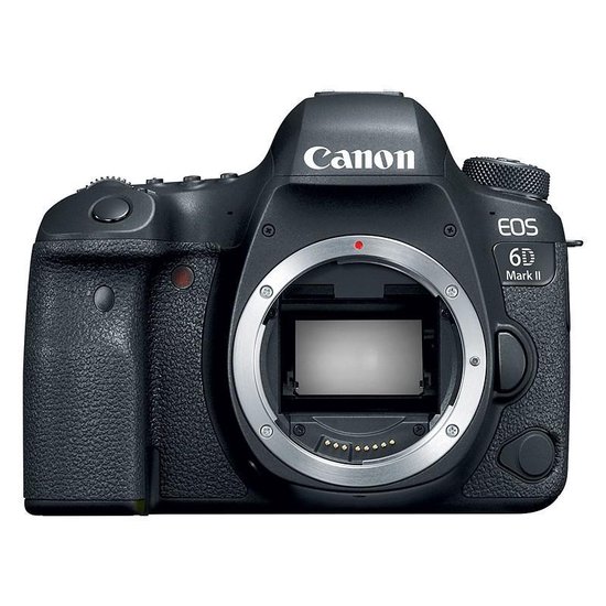 5. Canon EOS 6D Mark II zwart