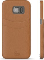 BeHello Samsung Galaxy S7 Edge Card Case Brown