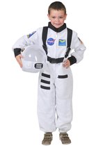 Verkleedpak ruimtevaarder / astronaut - Space Shuttle Commandant kind 128-140 - Carnavalskleding (zonder helm)