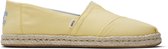 TOMS Alpargata Rope Plant Dye Dames Espadrille - Yellow - Maat 40