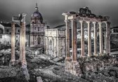 Fotobehang - Vlies Behang - Forum Romanum - Monument in Rome - 208 x 146 cm