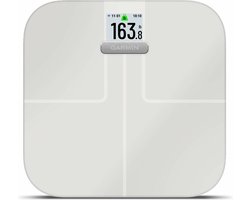 Garmin Index S2- Slimme Weegschaal - Personenweegschaal - Bluetooth - WiFi - BMI - Spiermassa - Wit