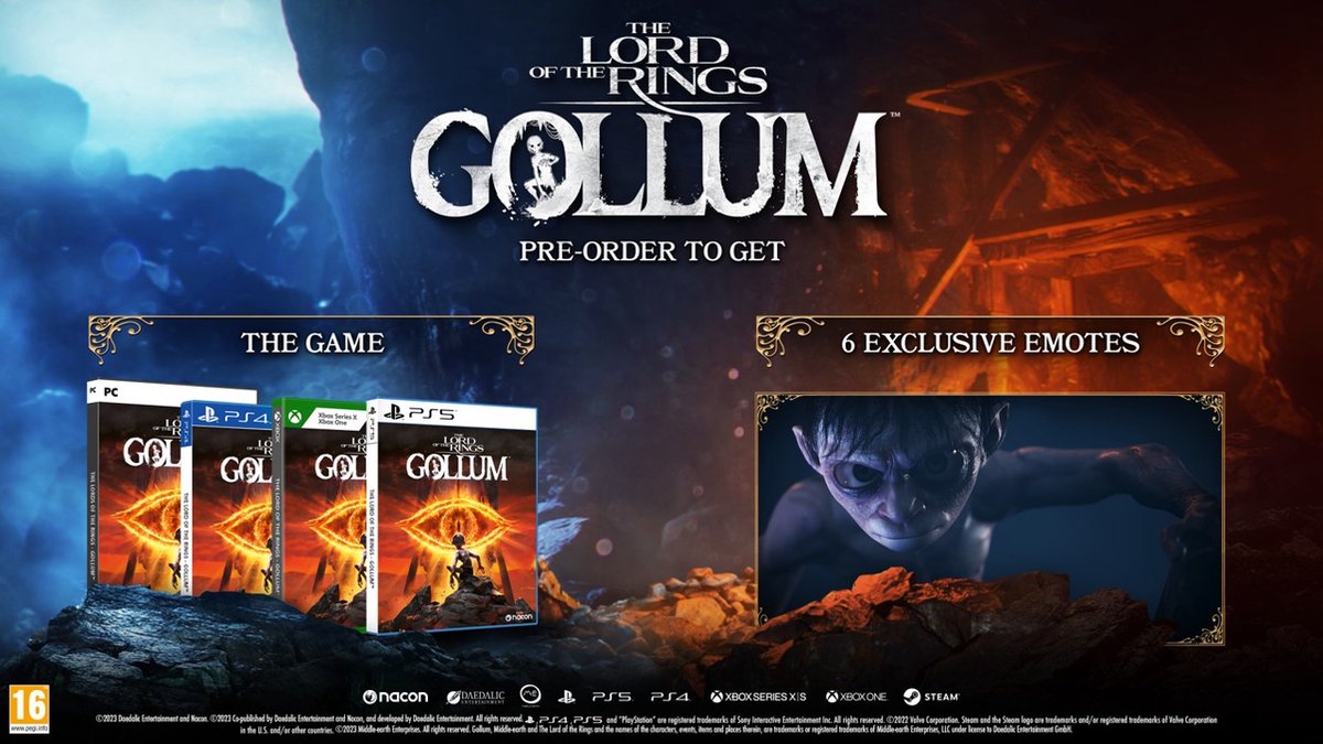 The Lord of the Rings: Gollum PS4 Mídia Digital - Raimundogamer midia  digital