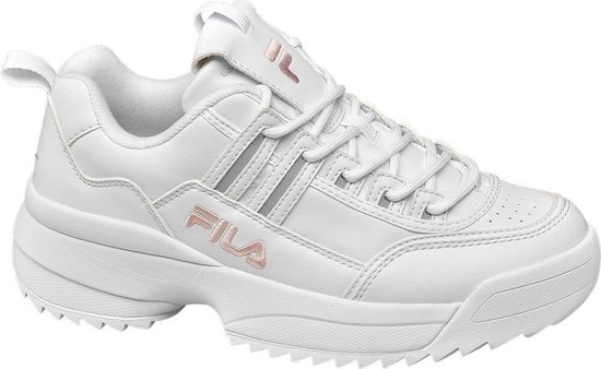 Fila Dames Witte chunky sneaker - Maat 38 | bol.com