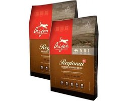 2x 6 kg Orijen regional red dog hondenvoer