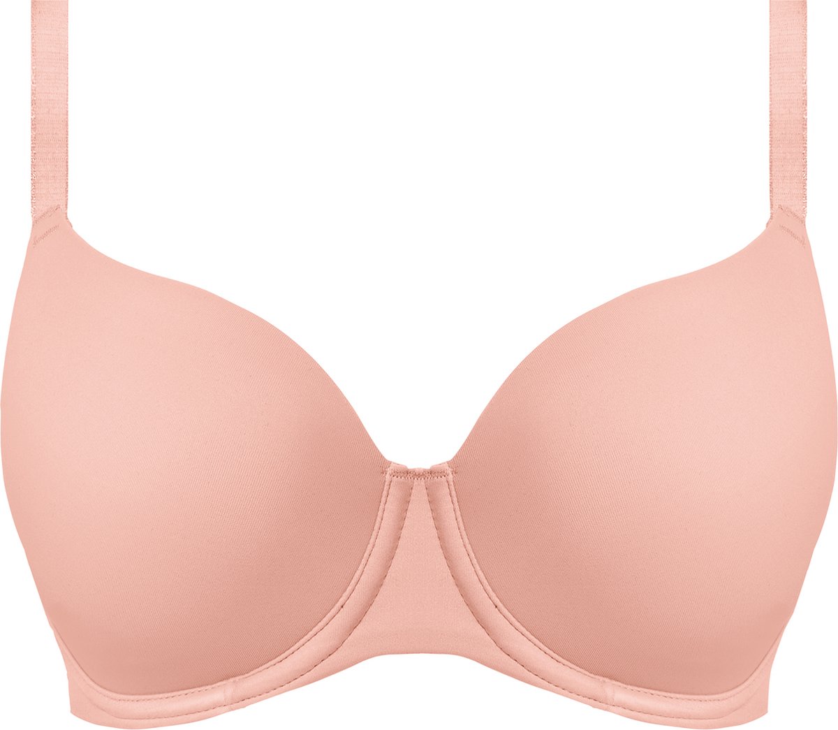 Freya UNDETECTED UW MOULDED T-SHIRT BRA Dames Beha - Ash Rose Oud Roze