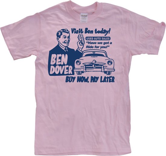 Ben Dover - Large - Pink