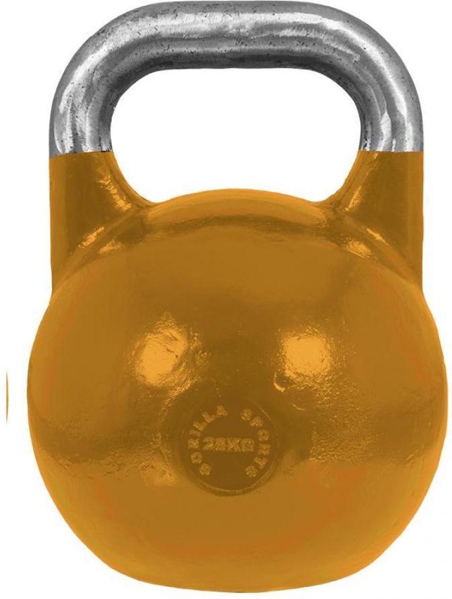Gorilla Sports Kettlebell - Competitie Kettlebell - Staal - 28 kg