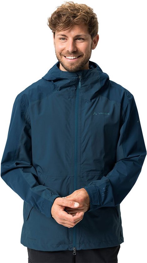 Vaude Neyland Jacket II - Regenjas - Heren Baltic Sea XL