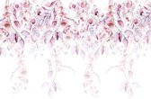 Fotobehang - Vlies Behang - Rode Bladeren - 208 x 146 cm