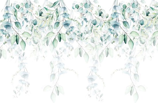 Papier peint photo - Papier peint intissé - Feuilles - 208 x 146 cm