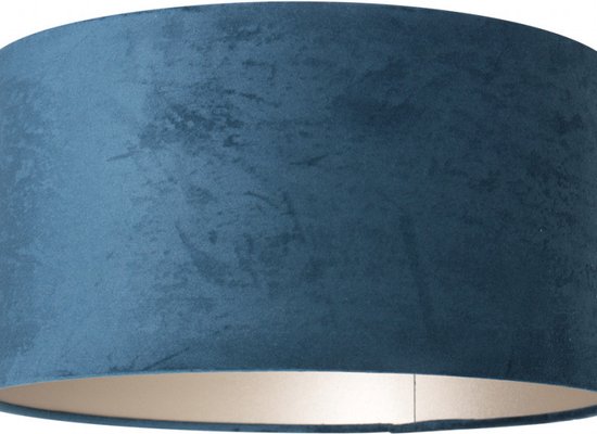 Steinhauer lampenkap Lampenkappen - blauw - stof - 40 cm - E27 fitting - K1068ZS