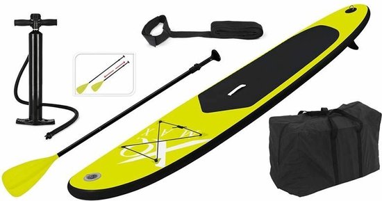 XQ Max SUP Board - 285cm - tot 80kg - geel