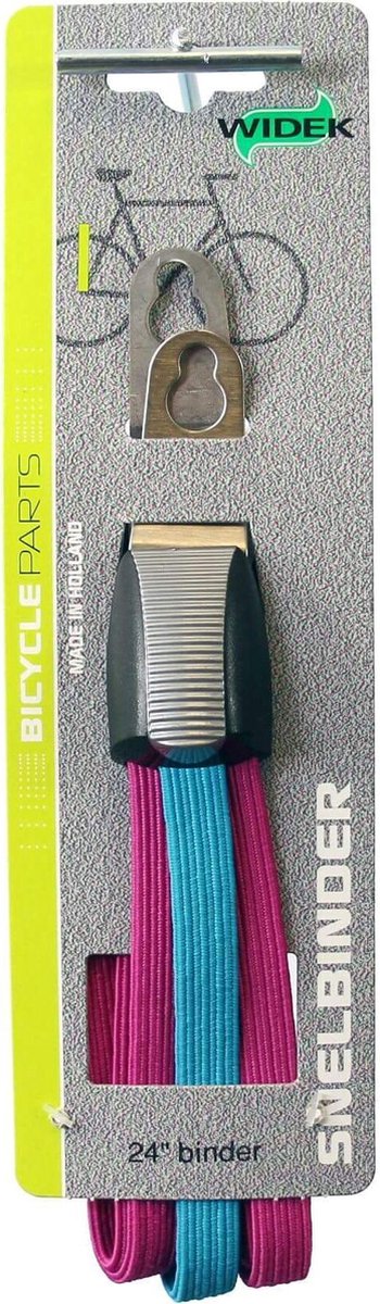 Fiets Snelbinder Widek triobinder 24 Roze/Blauw