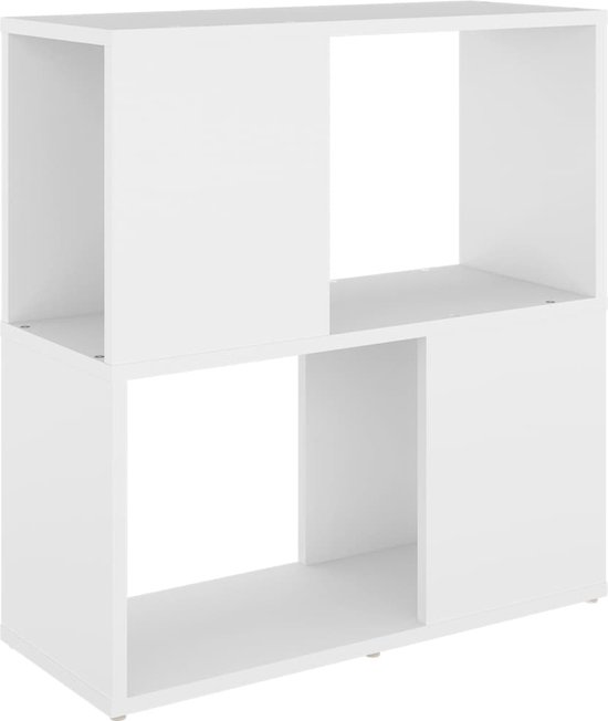 vidaXL-Boekenkast-60x24x63-cm-bewerkt-hout-wit