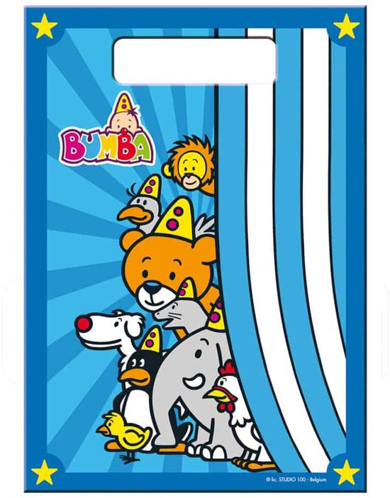 Folat - Bumba feestzakjes / 8 stuks