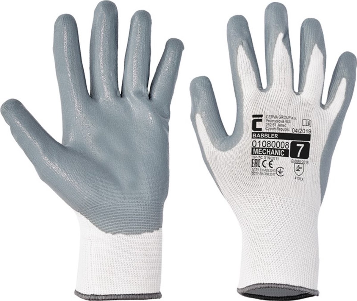 Flocx Schuurhandschoen Nitril Maat 9