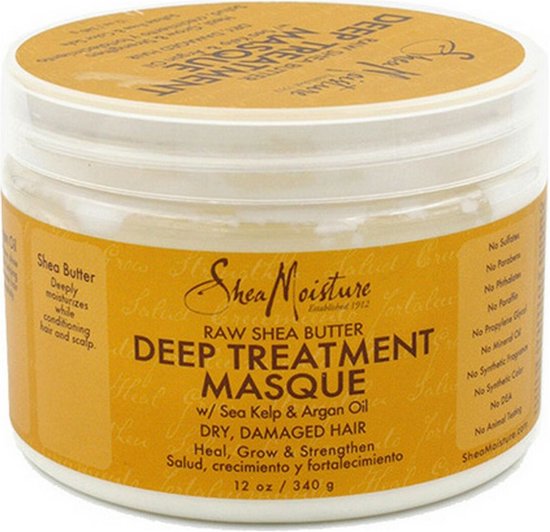 Shea Moisture Raw Shea Butter Deep Treatment Haarmasker 355 ml