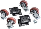 Peli Case wielen set voor 0340, 0350 en 0370