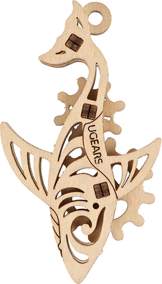 UGEARS 3D Modelbouw - U-Fidget - Pacific Ocean - Mechanisch Bouwpakket Hout - Educatief Speelgoed — afbeelding 9