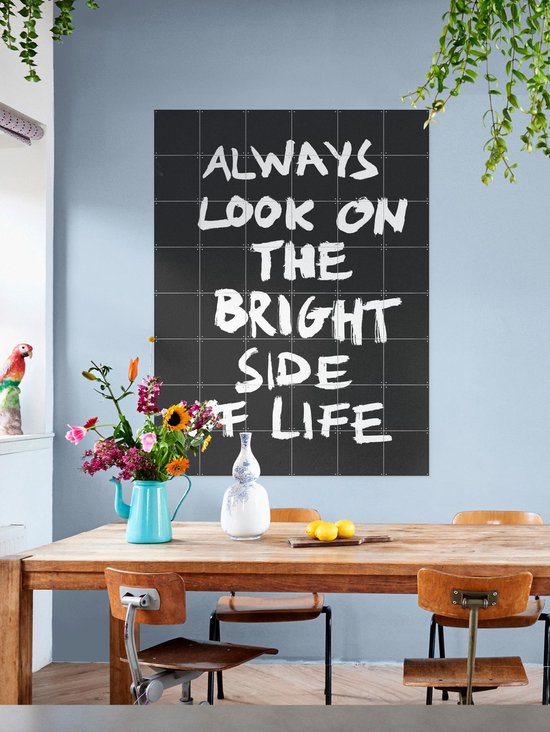IXXI Always regarder du bon côté de la Life - Décoration murale - Abstrait - 60 x 80 cm