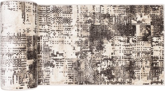 Tapiso Petra Tapis de passage Marron Moderne à Poils Courts Taille – 70 x 1350