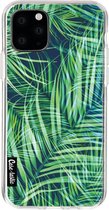 Casetastic Apple iPhone 11 Pro Hoesje - Softcover Hoesje met Design - Palm Leaves Print