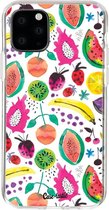 Casetastic Apple iPhone 11 Pro Hoesje - Softcover Hoesje met Design - Tropical Fruits Print