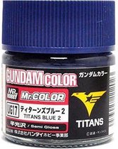 Mrhobby - Gundam Color (10ml) Titans Blue 2 (Mrh-ug-17)