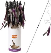 Cat dangler tube noxy, 1 pcs, 92cm assortment, (ce)