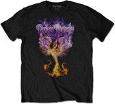 Deep Purple Heren Tshirt -L- Phoenix Rising Zwart