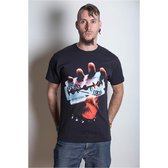 Judas Priest - British Steel Heren T-shirt - M - Zwart