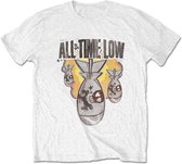 All Time Low Heren Tshirt -L- Da Bomb Wit