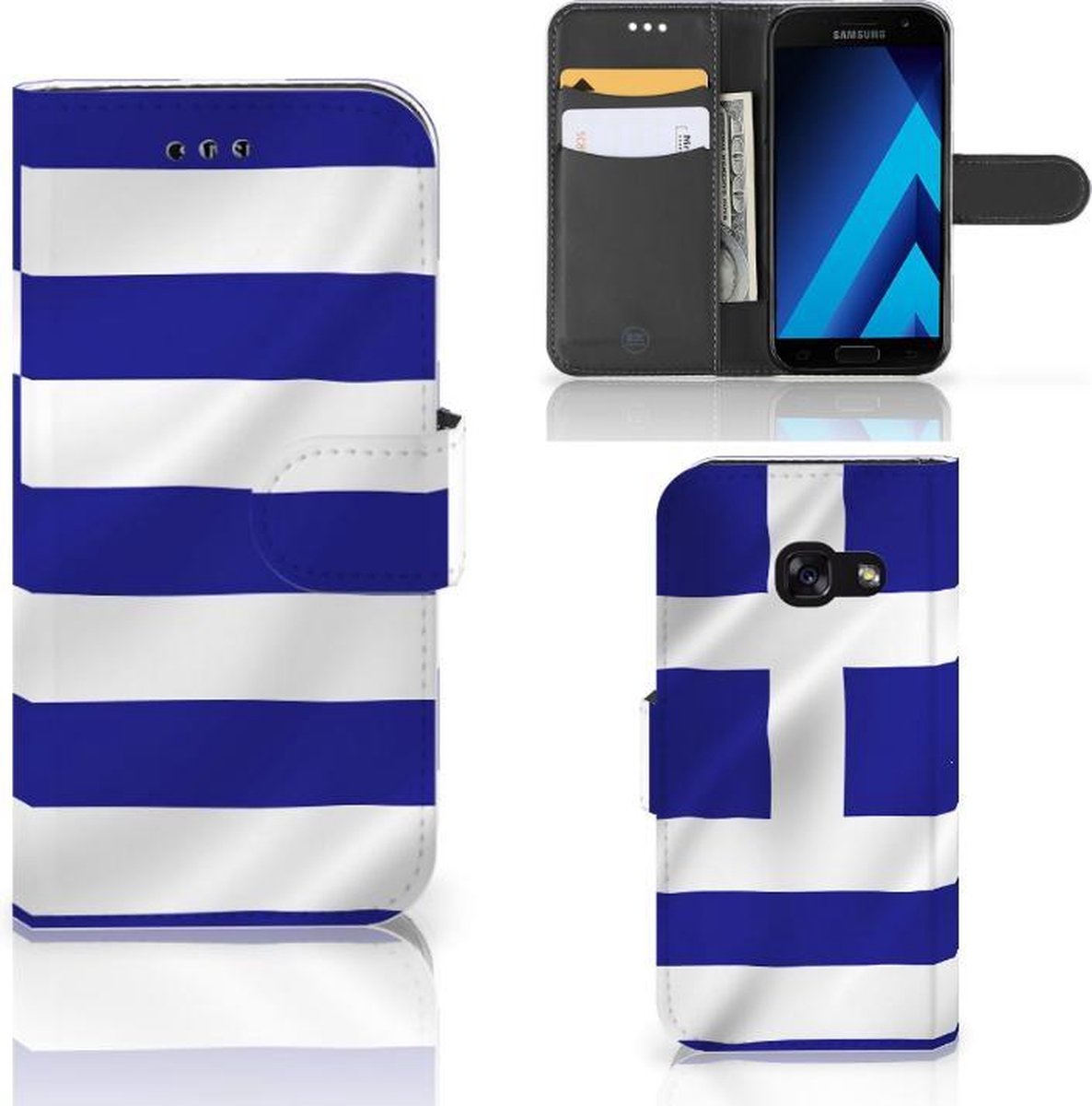 Samsung Galaxy A3 2017 Bookstyle Case Griekenland