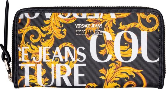 Portefeuille Femme Versace Jeans Couture - Noir / Or | bol