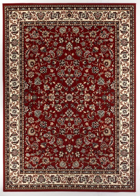Dapper Opheldering India Ikado Klassiek tapijt bordeaux 60 x 110 cm | bol.com