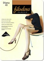 Filodoro Diana 40 denier Zwart XL
