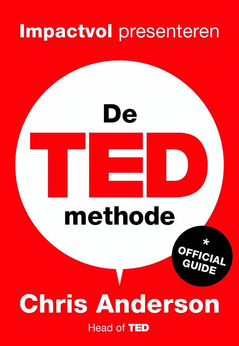 Omslag van De TED-methode