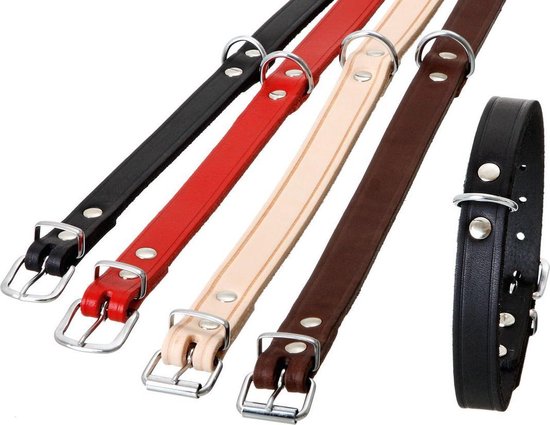 Collar rondo 32cm 10mm nature verst/adj 21-27,5cm