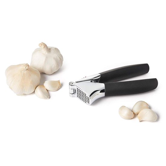 OXO - Knoflookpers - Zilver/Zwart