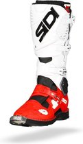 Sidi Crossfire 3 Black Red White Motorcycle Boots 48